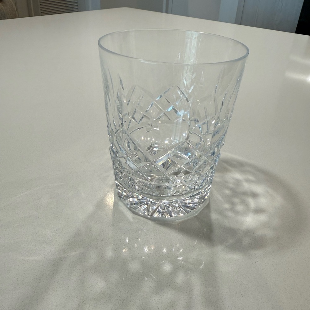 Waterford Crystal Clear Cut Glass Tumbler